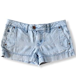 Low Rise 2000s Volcom Chino Jean Shorts